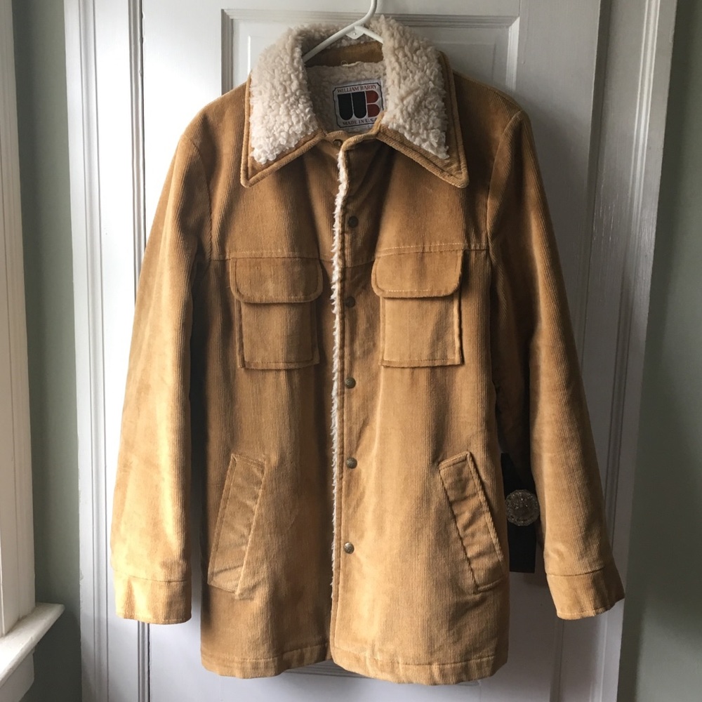 🍁Vintage Corduroy Sherpa Lined Jacket🍁